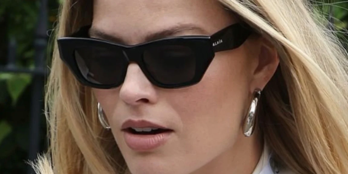 Alaia AA0074S 001 As Seen on Margot Robbie - Image 5