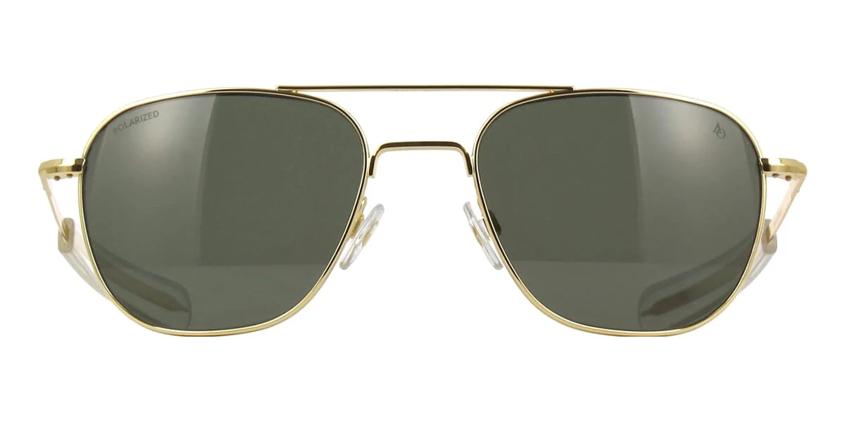 American Optical Original Pilot C1 BT CL GNG-P Gold 23K Polarised - As Seen On Ryan Gosling & Robbie Williams - Image 2