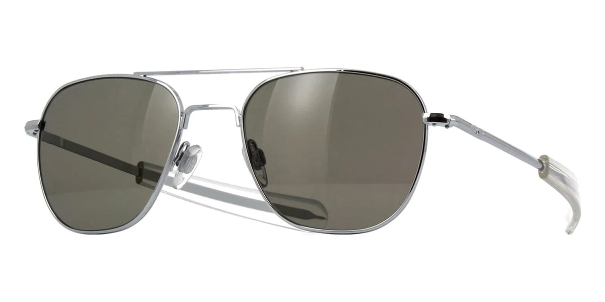 American Optical Original Pilot C2 BT CL GYG-P Silver Polarised - As Seen On Tom Cruise & Dane Cook
