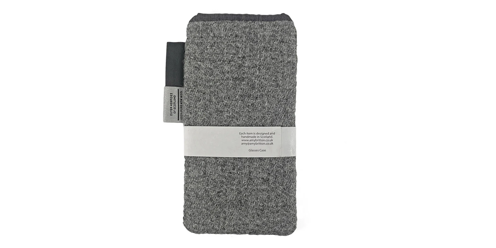 Amy Britton Landscape Harris Tweed Kingfisher Soft Case - Image 2