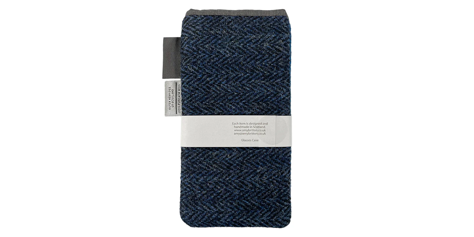 Amy Britton Sunset Harris Tweed Sunset Teal Soft Case - Image 2