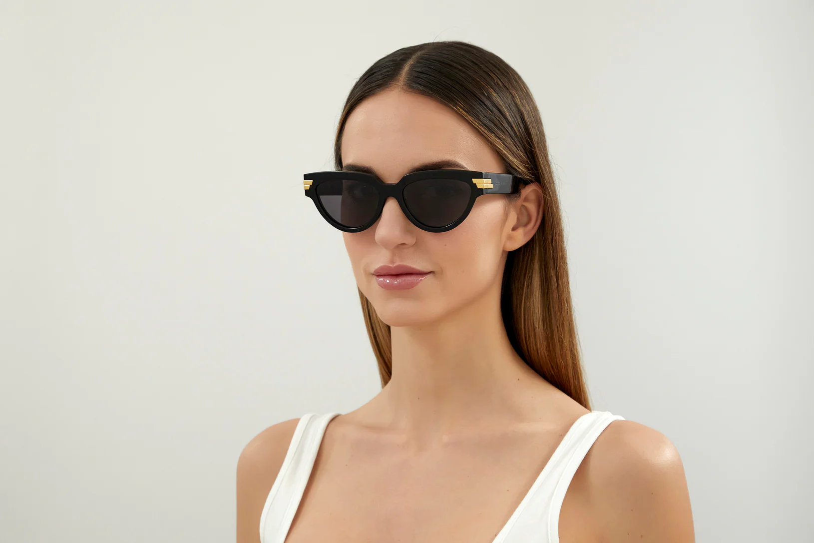 Bottega Veneta BV1035S 001 - As Seen On Rosie Huntington-Whiteley & Billie Faiers - Image 10
