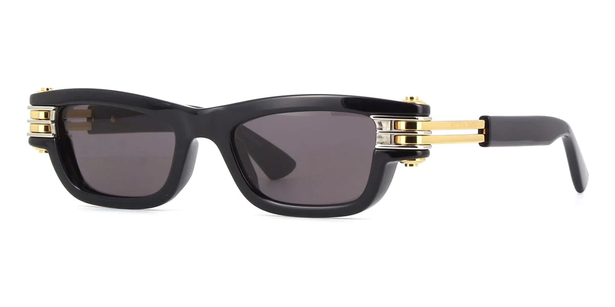 Bottega Veneta BV1308S 001 - As Seen On Mario Andrés Ruiz & Hayley Kiyoko