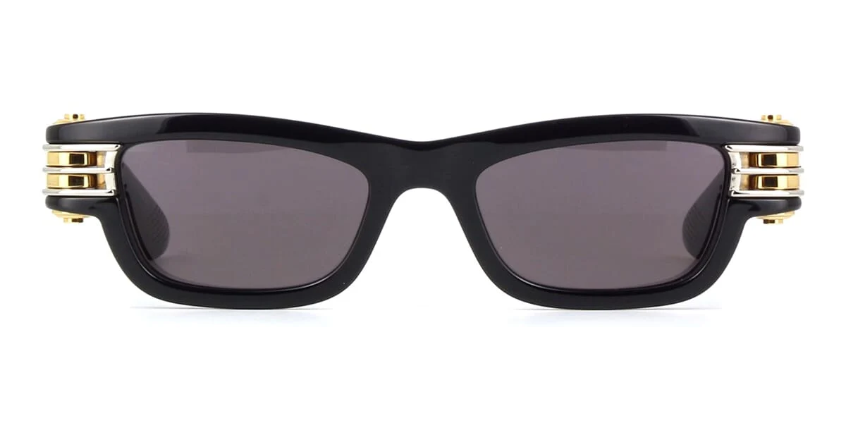 Bottega Veneta BV1308S 001 - As Seen On Mario Andrés Ruiz & Hayley Kiyoko - Image 2