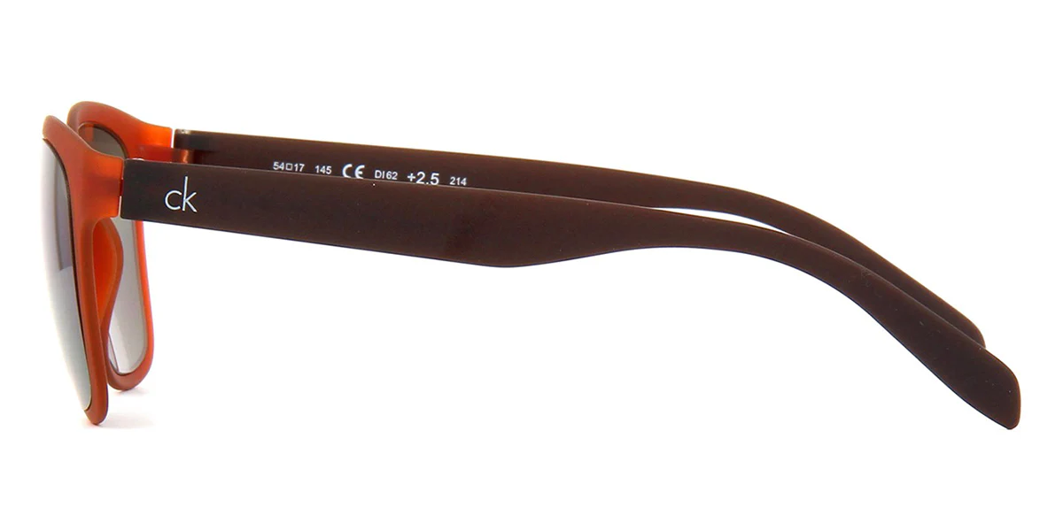 Calvin Klein Brick Colour Thin Reading Sunglasses - Image 3