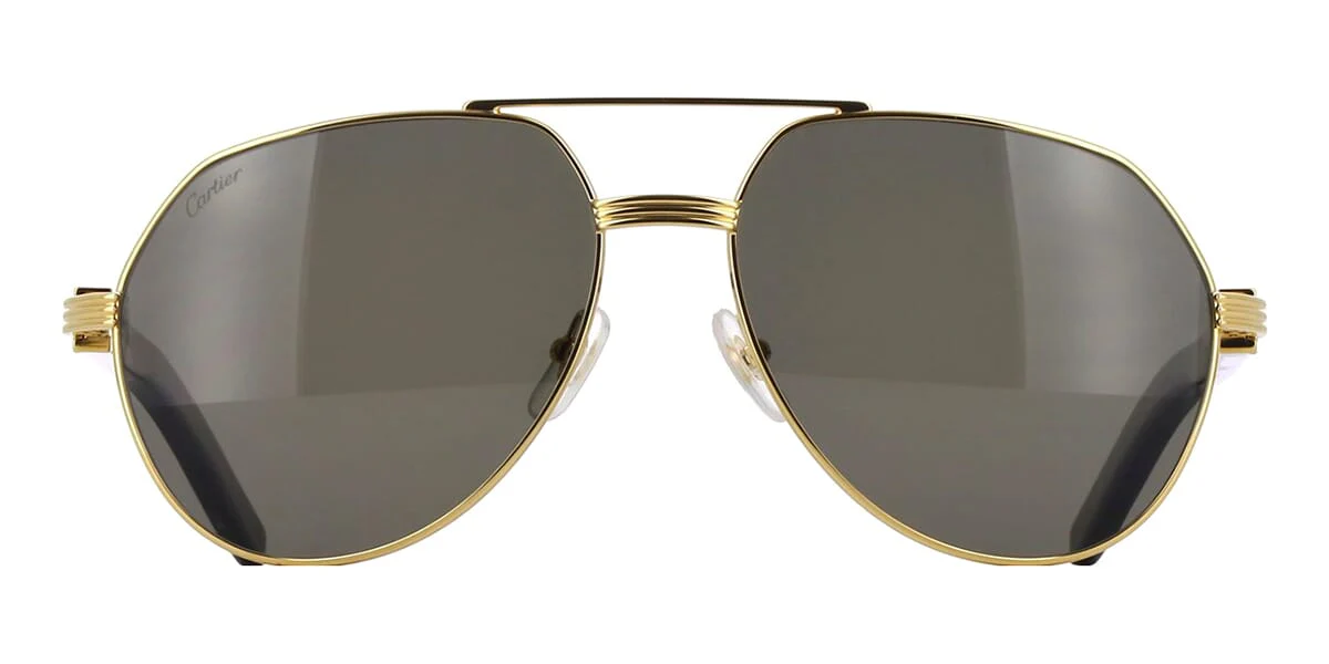 Cartier Buffalo Horn CT0272S 001 Polarised - Image 2