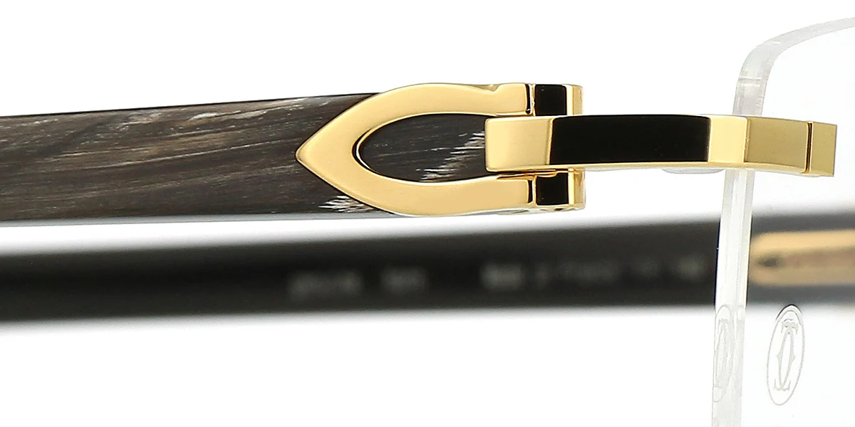 Cartier Buffalo Horn CT0049O 001 - Image 4