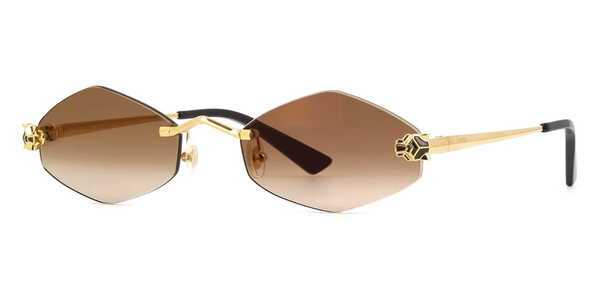 Cartier Panthere CT0433S 002 - As Seen On Riyad Mahrez & Keith Lee