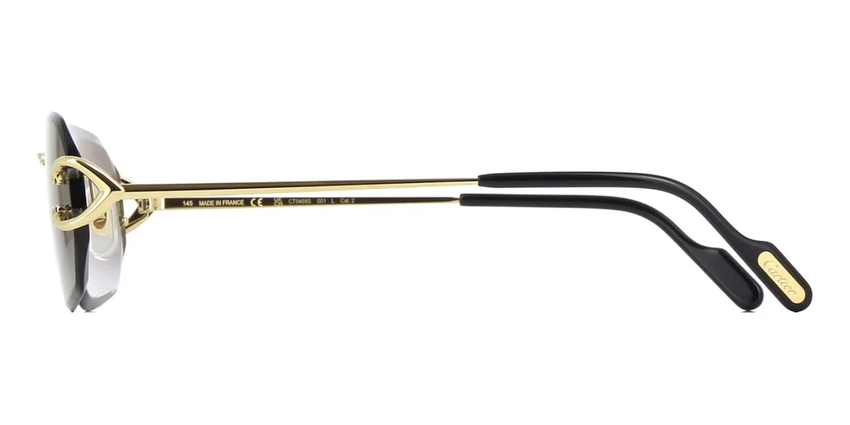 Cartier CT0468S 001 - As Seen On Keith Lee - Image 3