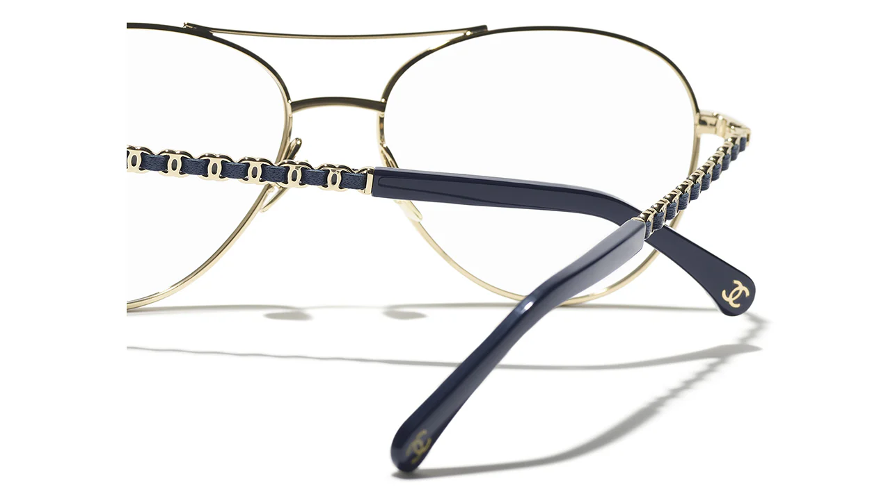 CHANEL 2224Q C443 Glasses - Image 4