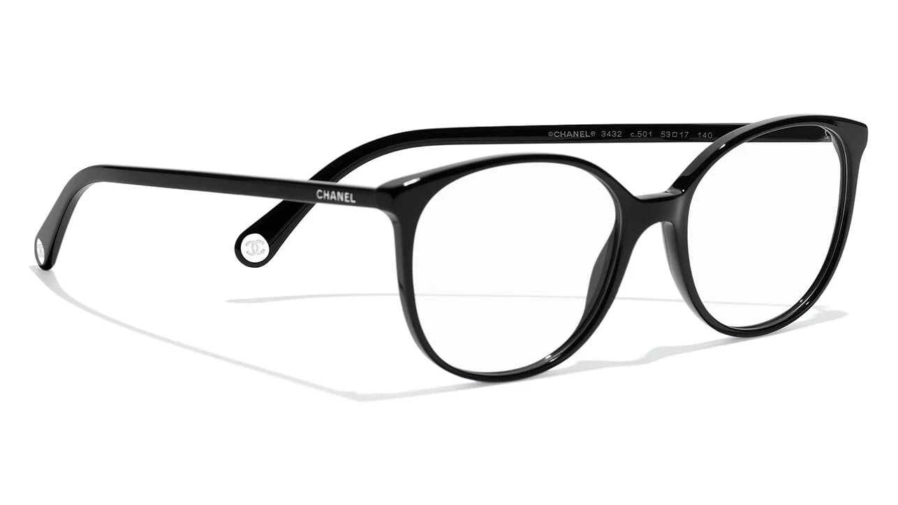 CHANEL 3432 C501 Glasses - Image 4