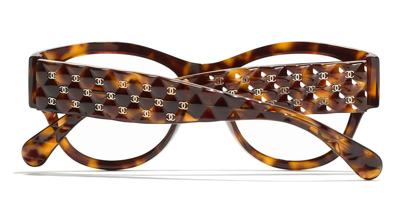 CHANEL 3445 C714 Glasses - Image 4