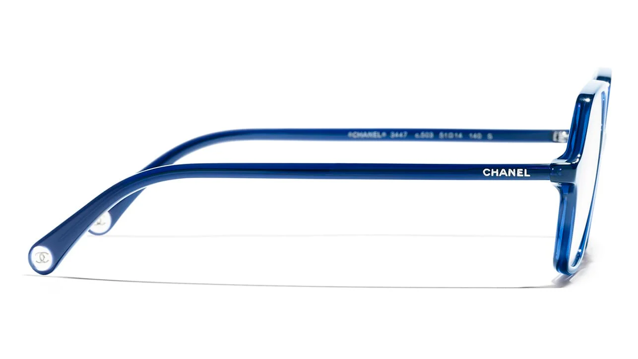 CHANEL 3447 C503 Glasses - Image 3