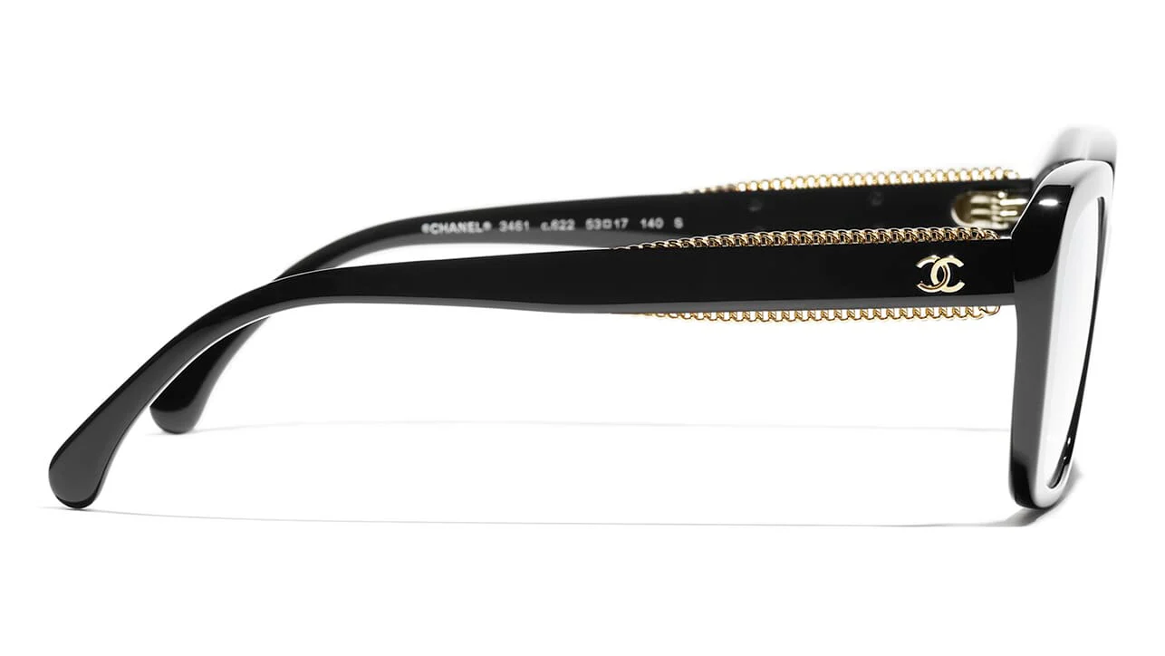 CHANEL 3461 C622 Glasses - Image 3
