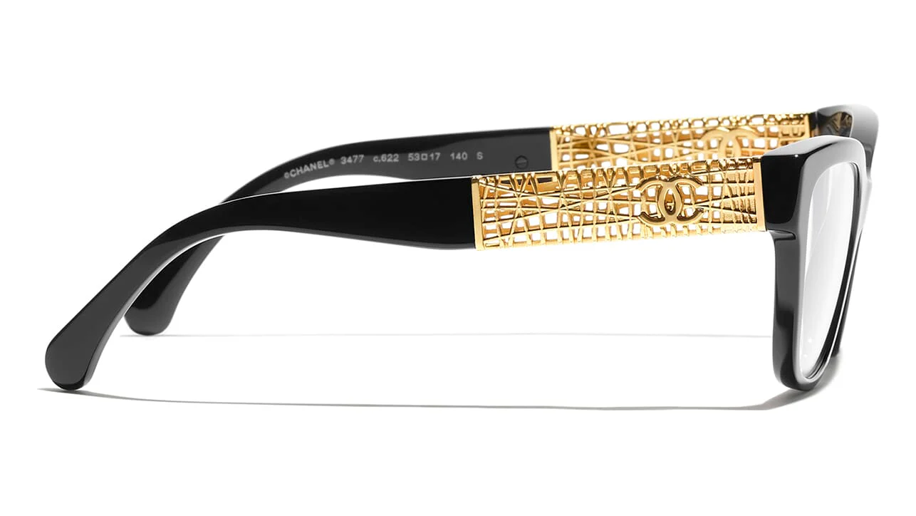 CHANEL 3477 C622 Glasses - Image 3