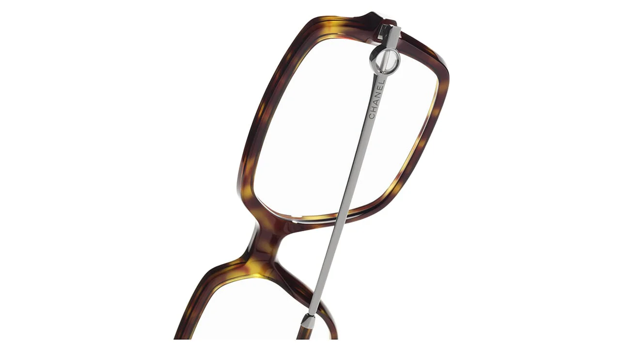 CHANEL 3487 C714 Glasses - Image 4