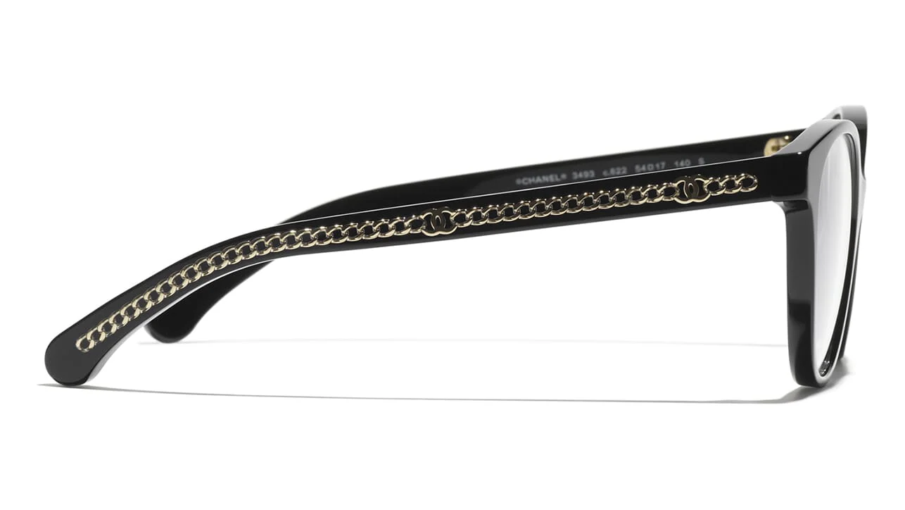 CHANEL 3493 C622 Glasses - Image 3
