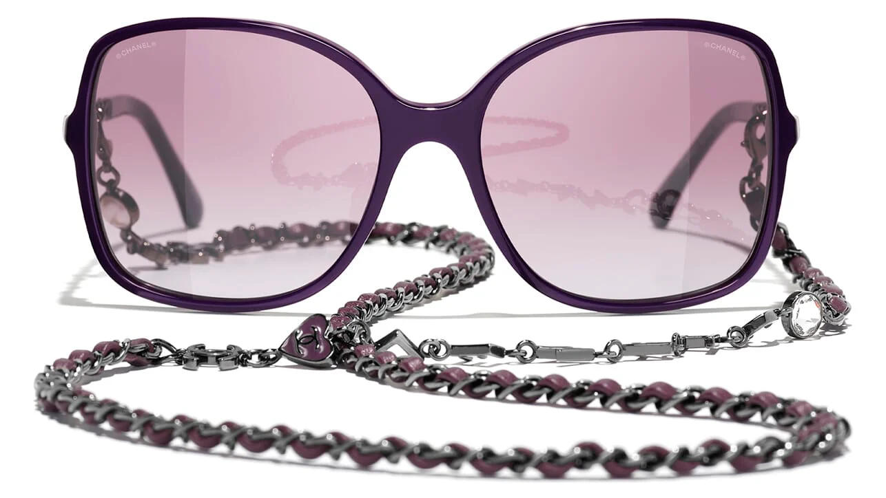 CHANEL 5210Q 1758/8H Sunglasses - Image 2