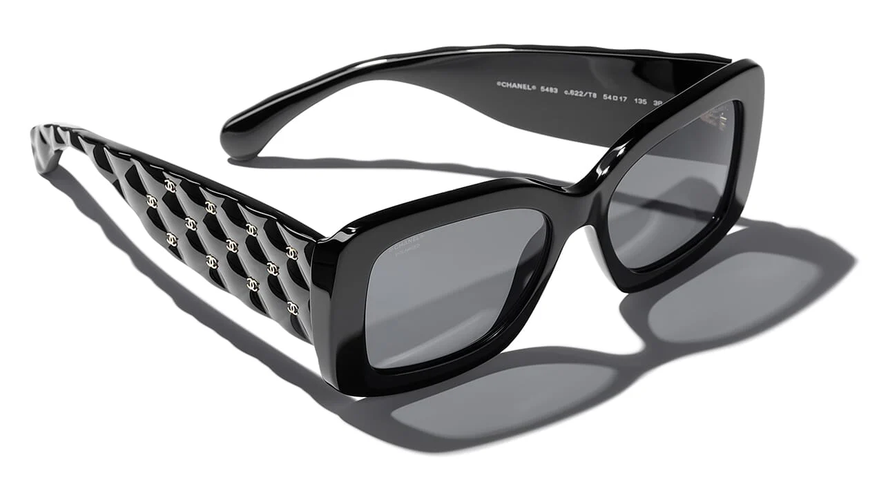 CHANEL 5483 C622/T8 Sunglasses - Image 4
