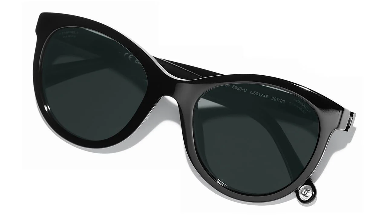CHANEL 5523U C501/48 Sunglasses - Image 4