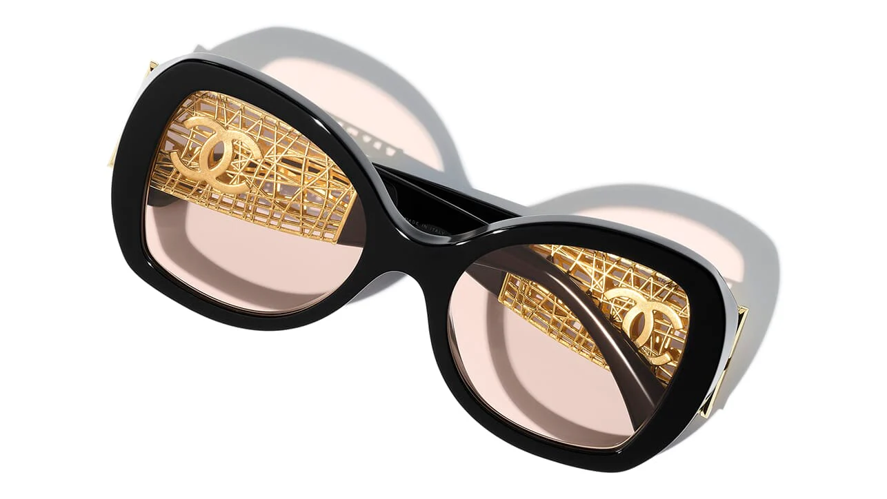 CHANEL 5531 C622/84 Sunglasses - Image 4