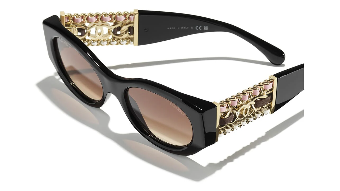 CHANEL 5536 C622/S5 Sunglasses - Image 4