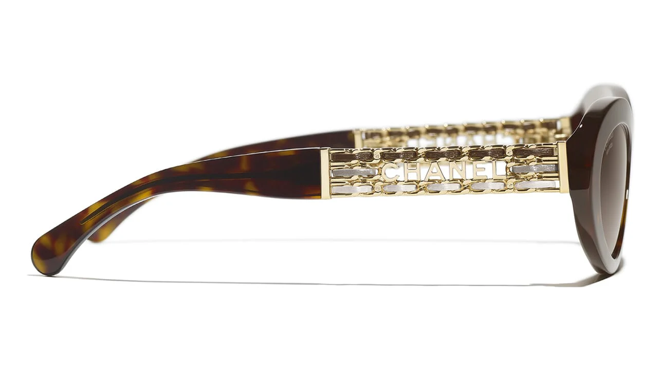 CHANEL 5538 C714/S9 Sunglasses - Image 3