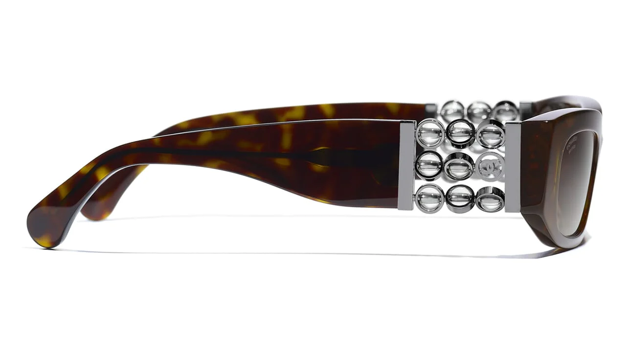 CHANEL 5544 C714/S9 Sunglasses - Image 3