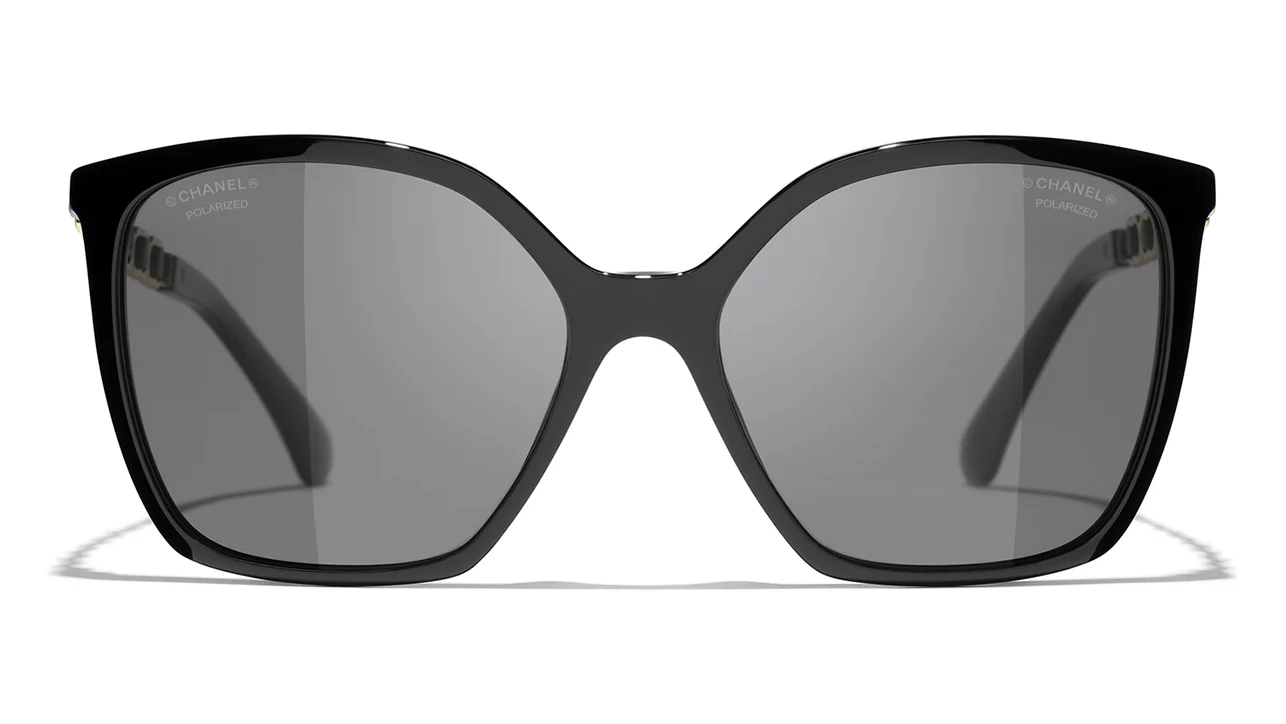 CHANEL 5546Q C622/T8 Sunglasses - Image 2