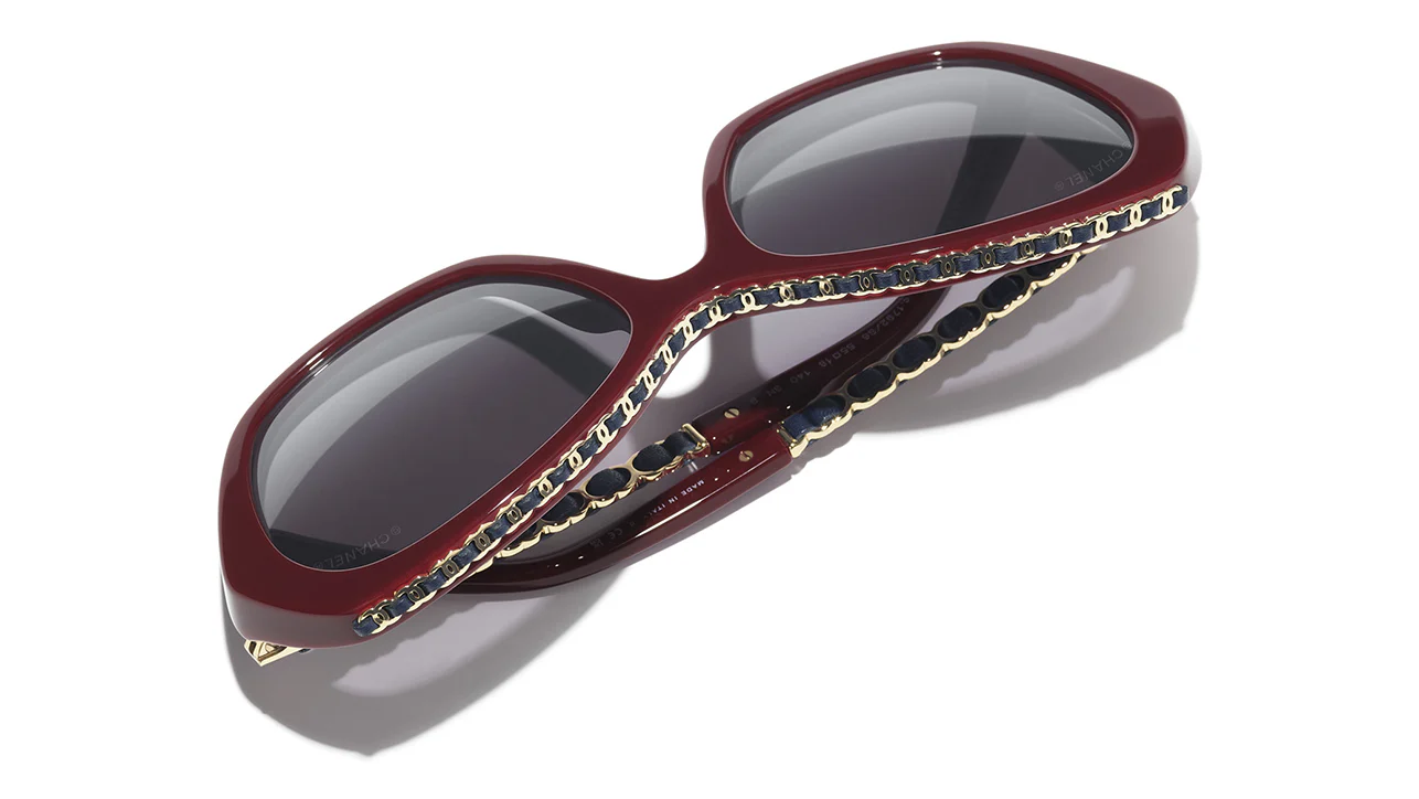 CHANEL 5547Q 1792/S6 Sunglasses - Image 4