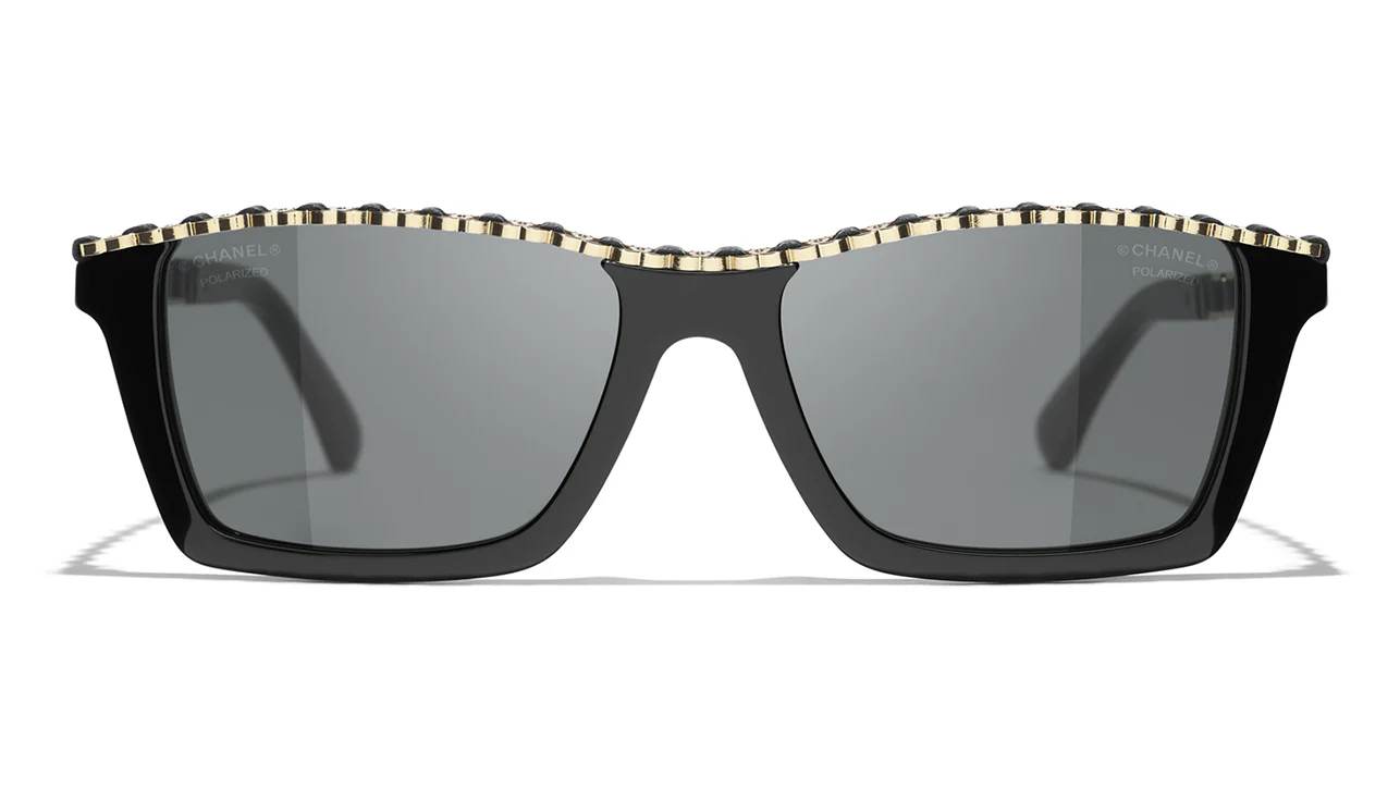 CHANEL 5548Q C622/T8 Sunglasses - Image 2