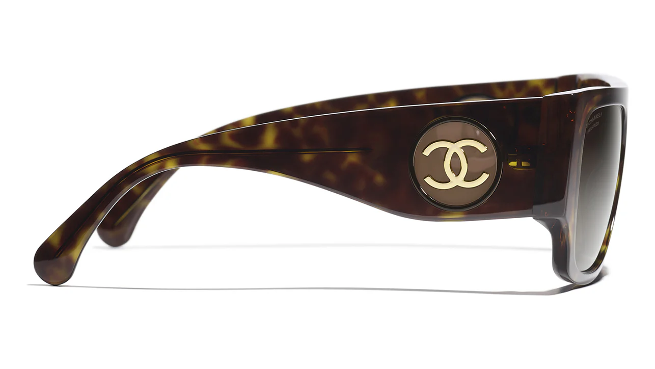 CHANEL 5549 C714/83 Sunglasses - Image 3
