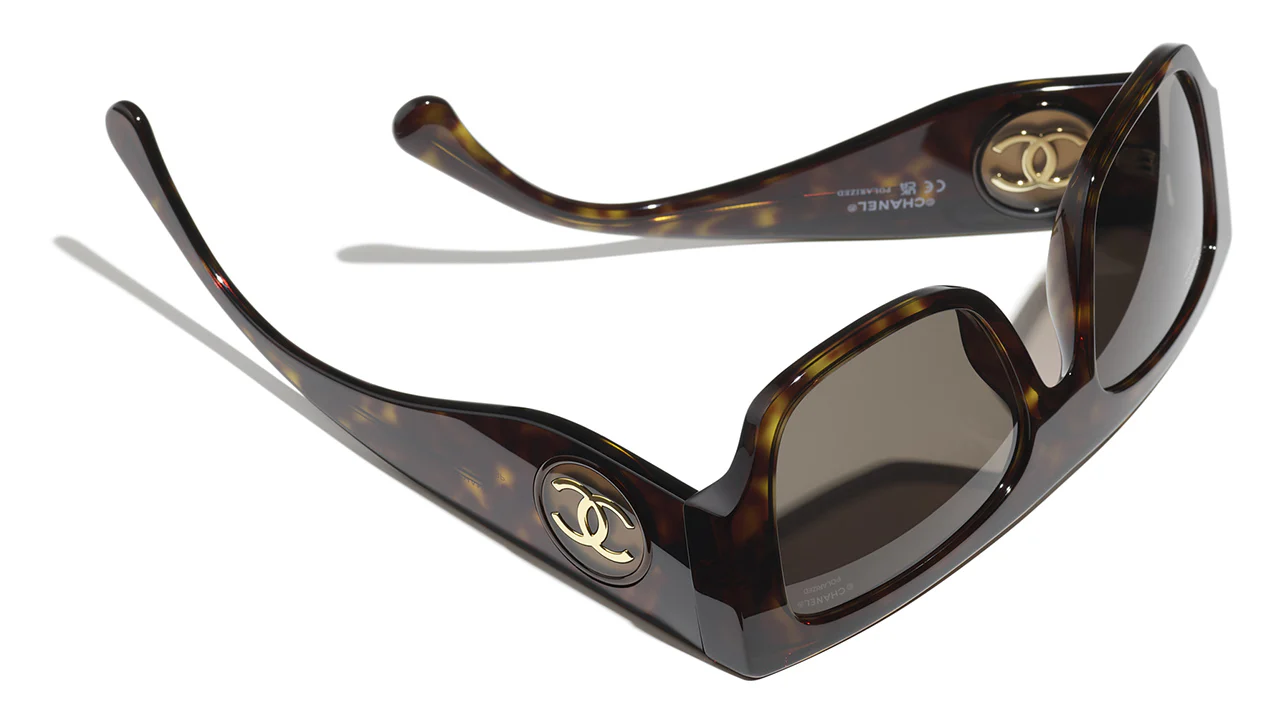 CHANEL 5549 C714/83 Sunglasses - Image 4