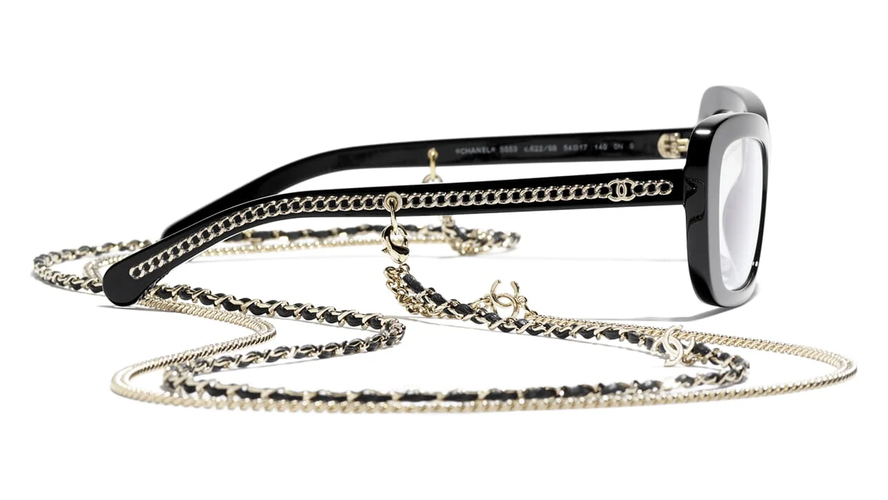 CHANEL 5553 C622/SB Sunglasses - Image 3