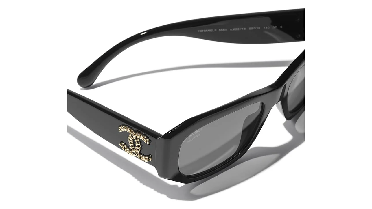 CHANEL 5554 C622/T8 Sunglasses - Image 4