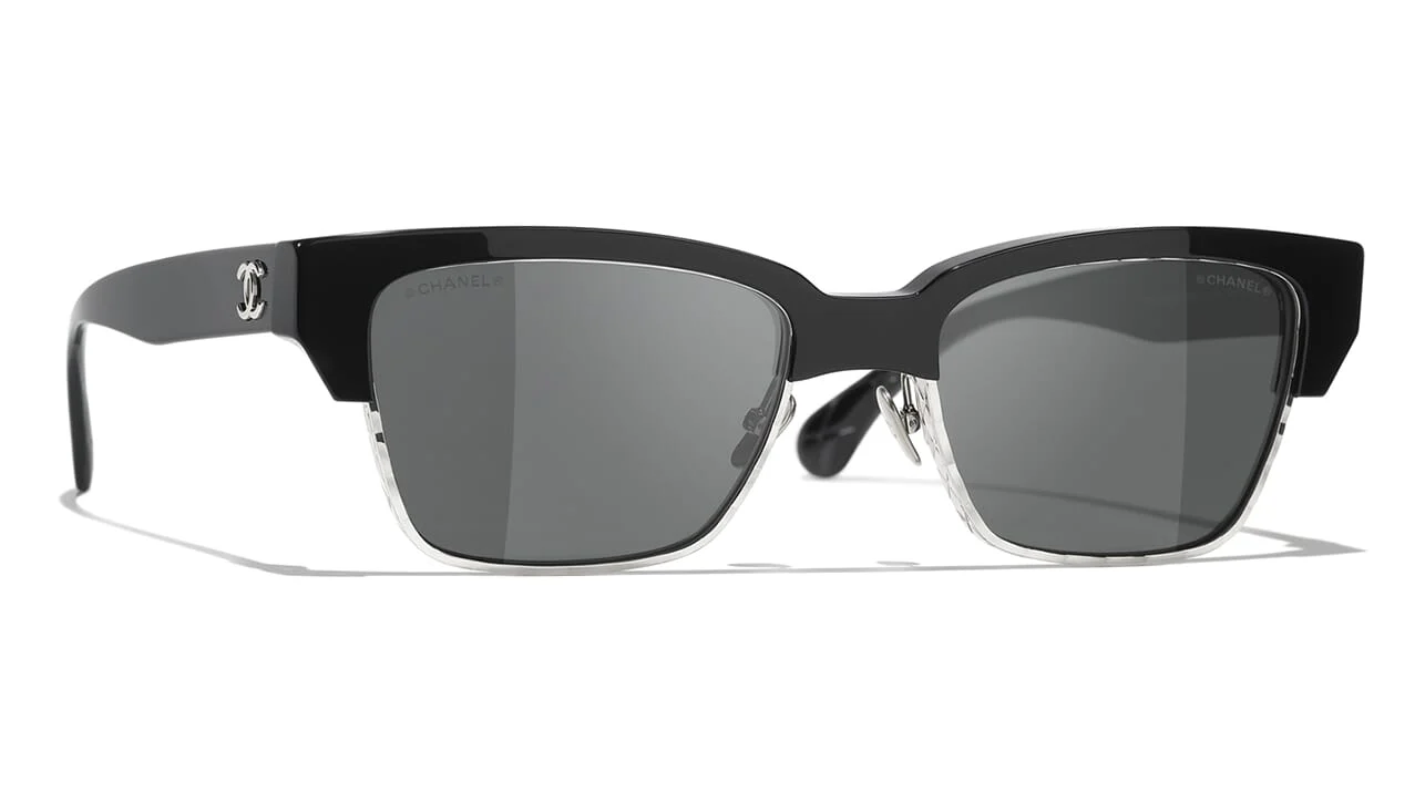 CHANEL 5558 C501/S4 Sunglasses