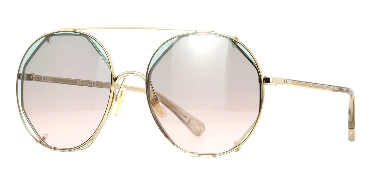 Chloe Demi CH0041S 001 with Clip-On - As Seen On Jennifer Lopez & Julianne Hough