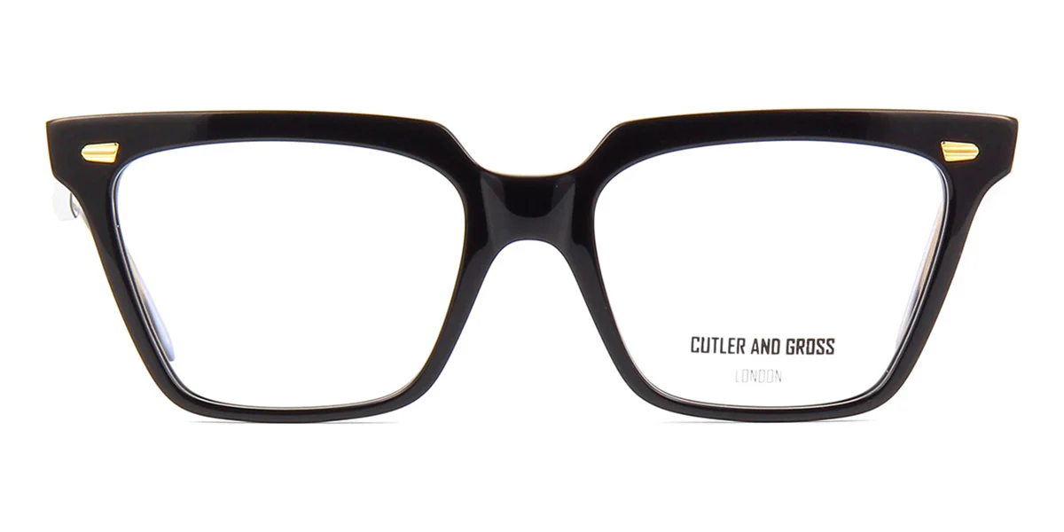 Cutler and Gross 1346 01 Black on Crystal - Image 2