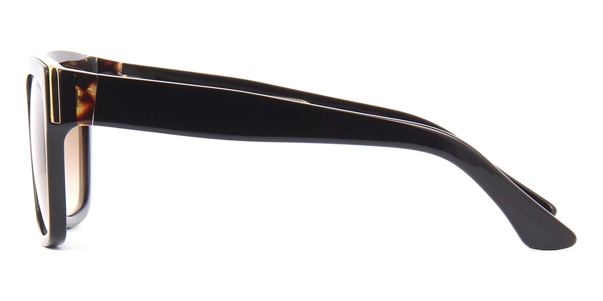 Cutler and Gross Sun 1354 01 Black with Gold Band - Image 3