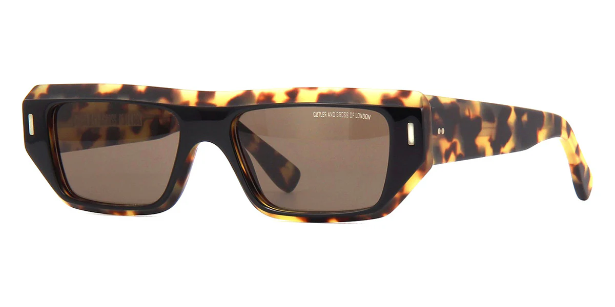 Cutler and Gross Sun 1367 02 Black on Camouflage