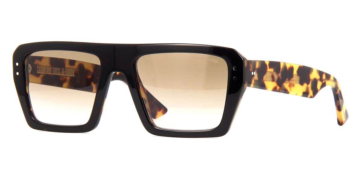 Cutler and Gross Sun 1375 03 Black on Camouflage