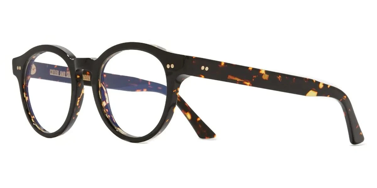 Cutler and Gross 1378 16 Black on Havana with Blue Control