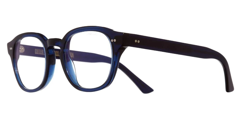 Cutler and Gross 1380 03 Classic Navy Blue with Blue Control