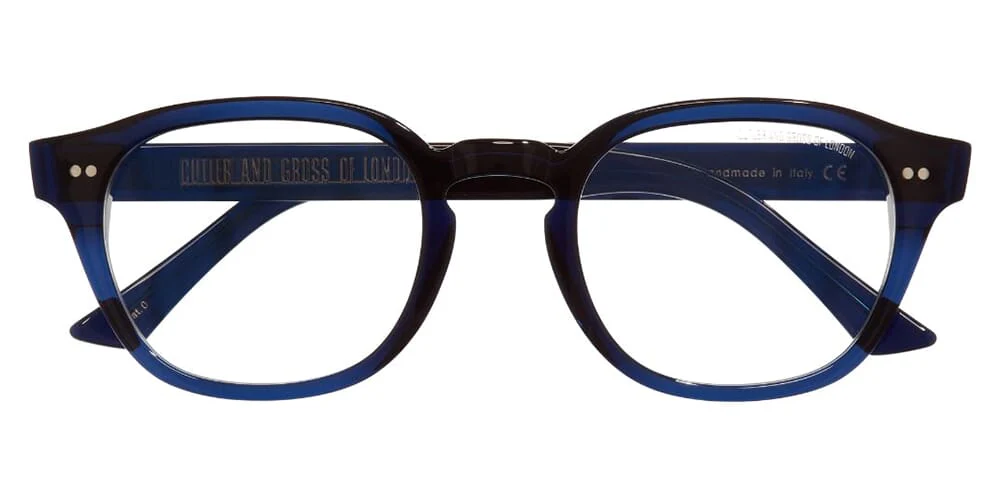 Cutler and Gross 1380 03 Classic Navy Blue with Blue Control - Image 3