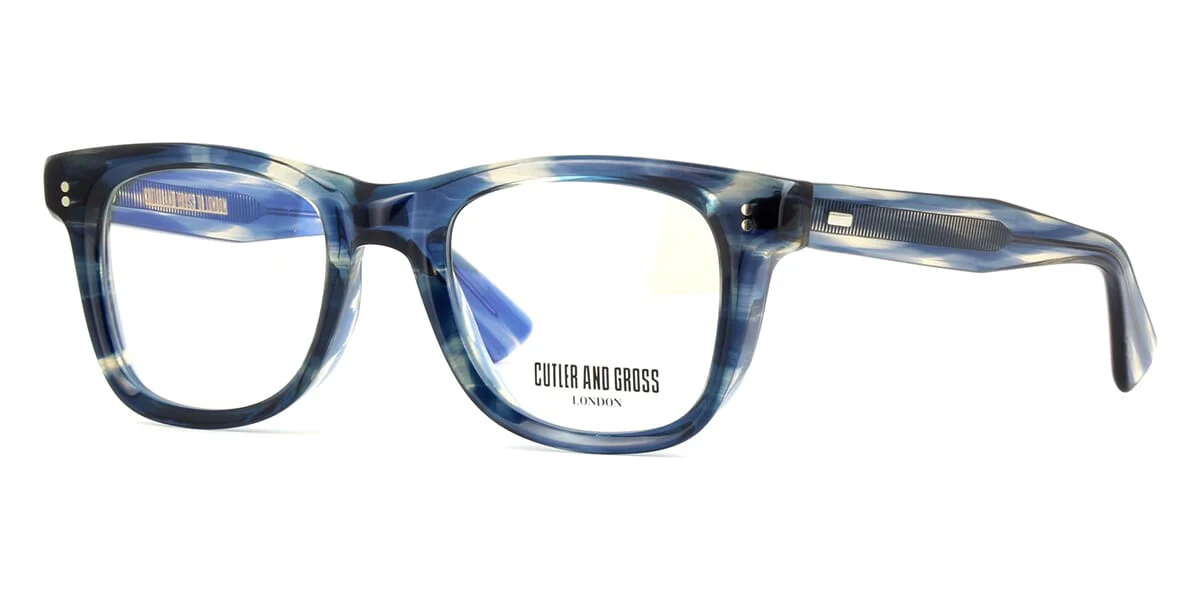 Cutler and Gross 9101 05 Smokey Blue - As Seen On Cate Blanchett