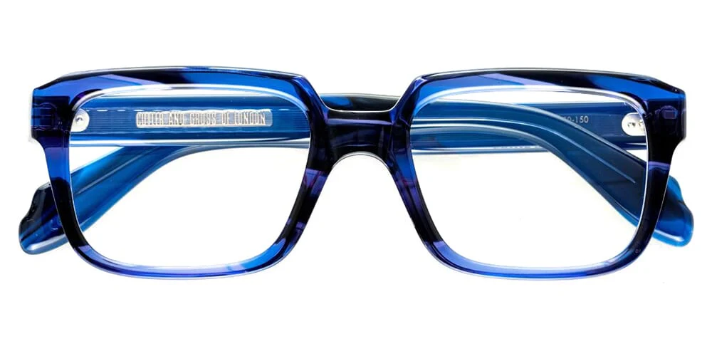 Cutler and Gross 9289 04 Striped Blue Havana - Image 3