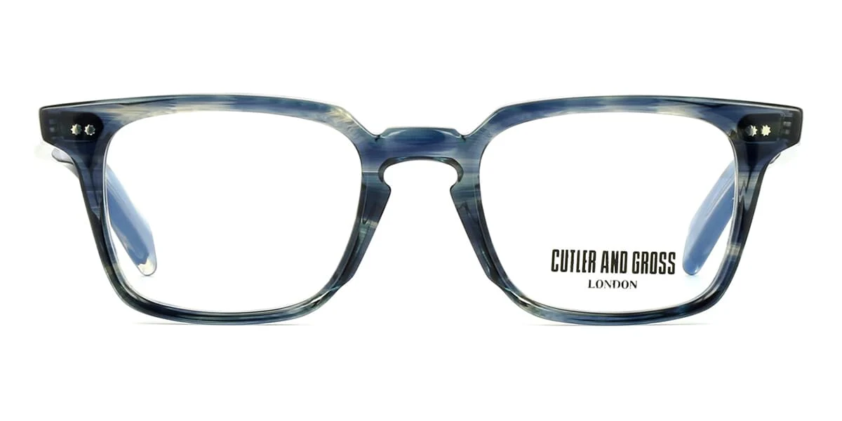 Cutler and Gross Graham GR10 03 Striped Dark Blue 48 - Image 2