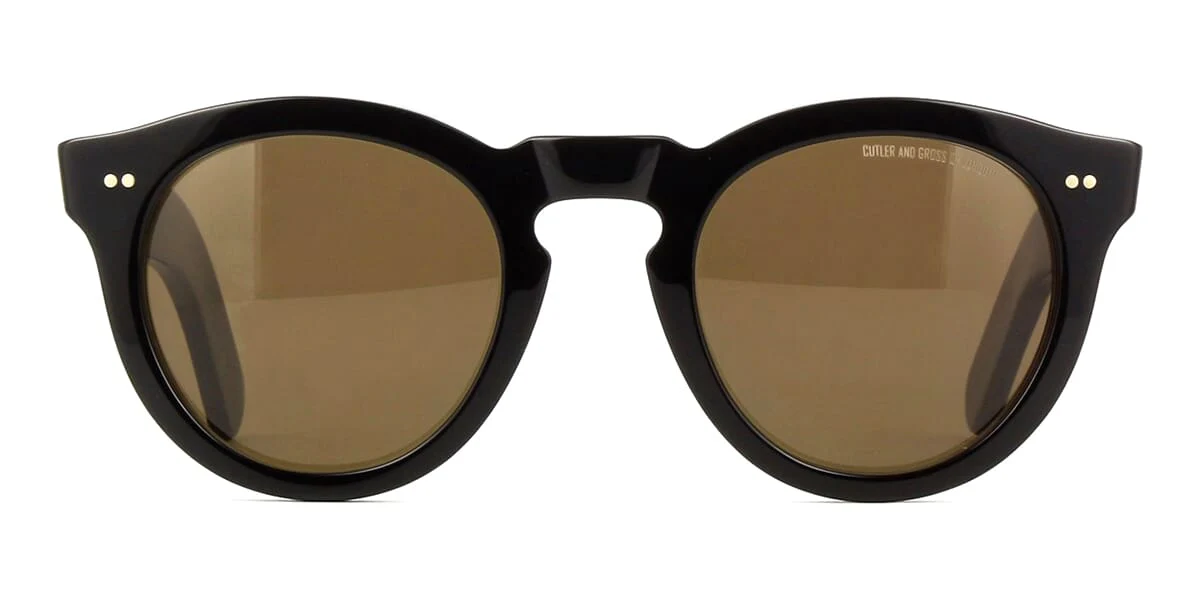 Cutler and Gross Sun 0734 B Black - As Seen On Jennifer Morrison & Helena Bonham Carter - Image 2