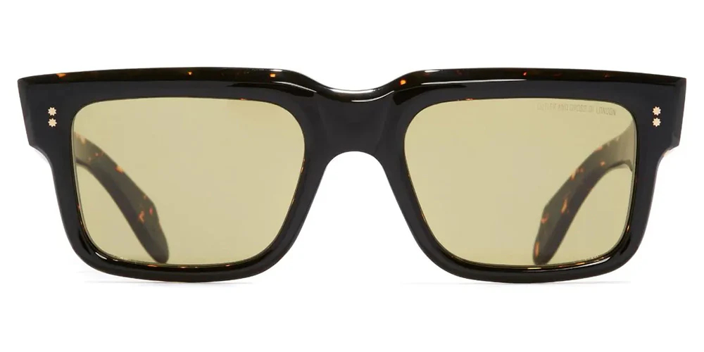 Cutler and Gross Sun 1403 02 Black on Havana - As Seen On Benjamin Bratt - Image 2
