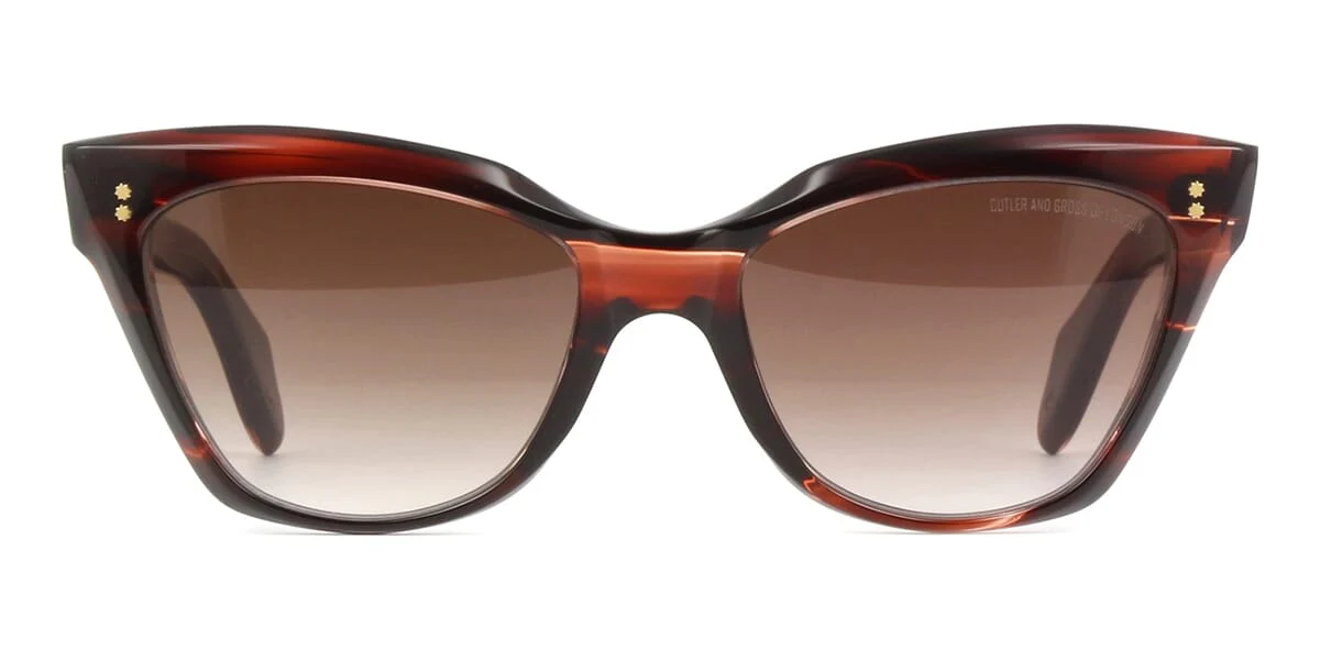 Cutler and Gross Sun 9288 02 Striped Brown Havana - Image 2